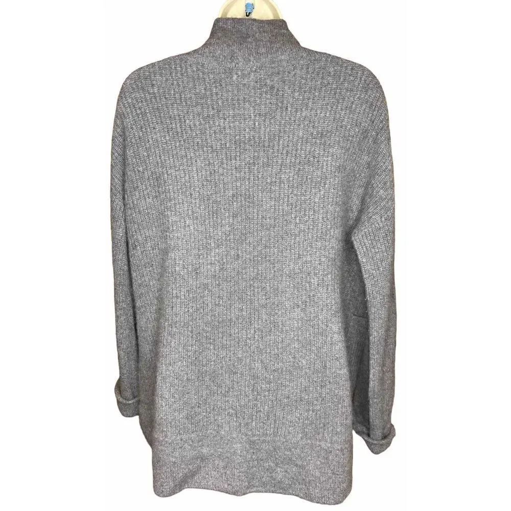 Goat 100% Cashmere Long Open Front Cardigan Small - Picture 3 of 5